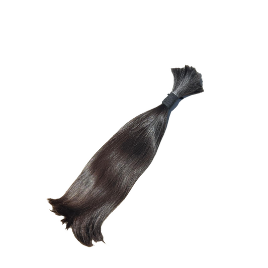 Silky Straight Ponytail - 19 inches, 200g, Colour Level 3, double drawn, single donor