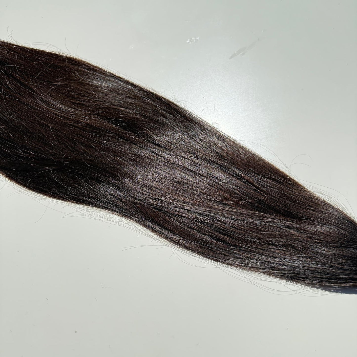 Silky Straight Ponytail - 24 Inches, 197g, Colour Level 3, Double Drawn, Single Donor