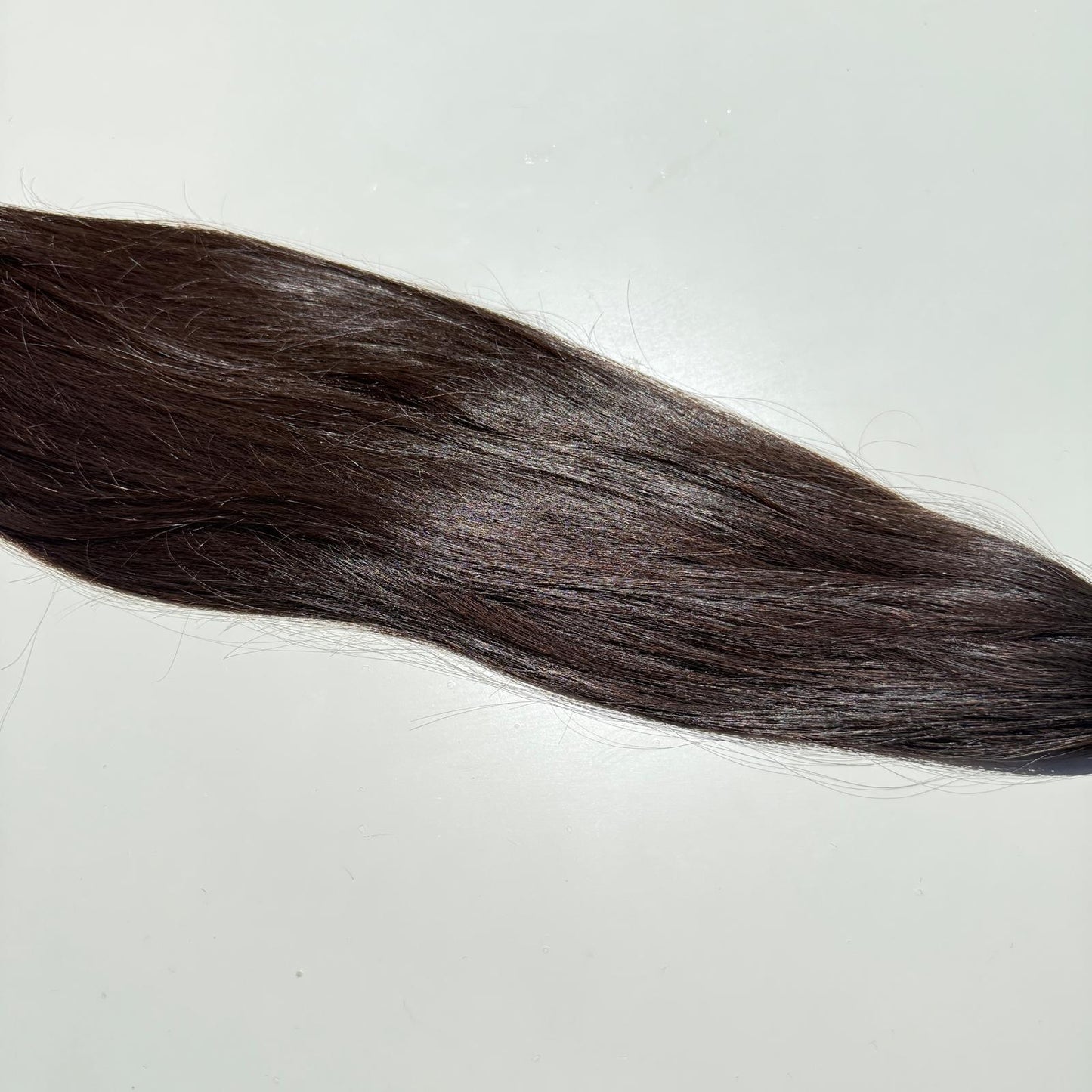 Silky Straight Ponytail - 24 Inches, 197g, Colour Level 3, Double Drawn, Single Donor