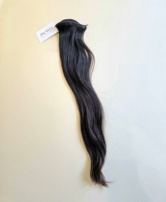 Hand-tied weft, 57 grams