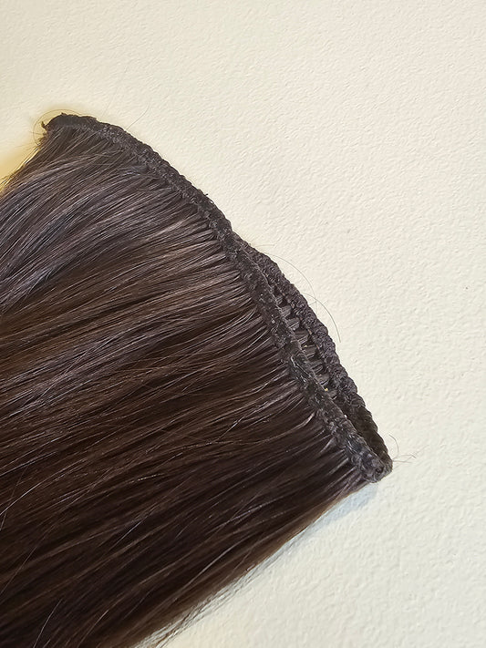 Hand-tied weft, 53 grams